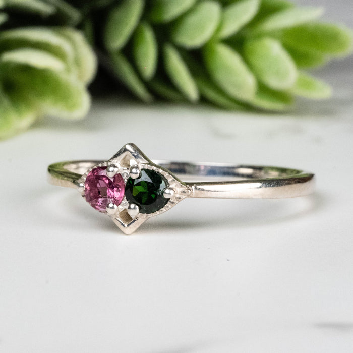 Tourmaline Ring 3.5mm Size 9 - InnerVision Crystals