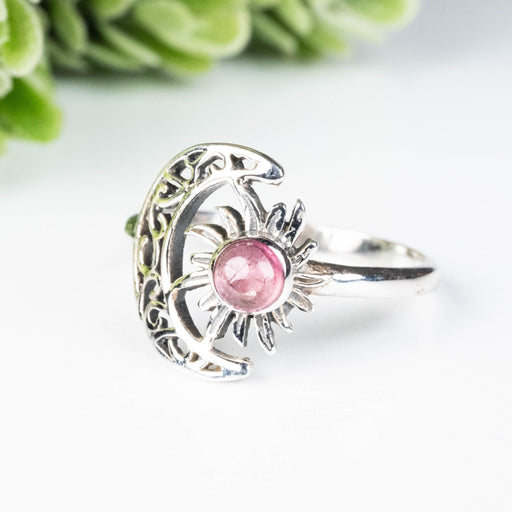 Tourmaline Ring 4.5mm Size 10 - InnerVision Crystals