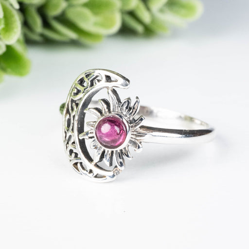 Tourmaline Ring 4.5mm Size 10 - InnerVision Crystals
