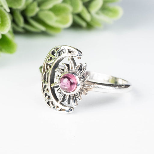 Tourmaline Ring 4.5mm Size 10 - InnerVision Crystals