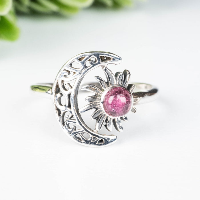 Tourmaline Ring 4.5mm Size 10 - InnerVision Crystals