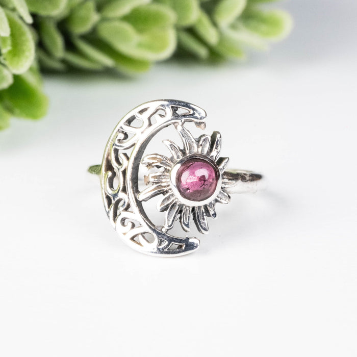 Tourmaline Ring 4.5mm Size 6 - InnerVision Crystals