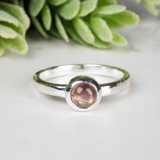 Tourmaline Ring 4.5mm Size 6 - InnerVision Crystals