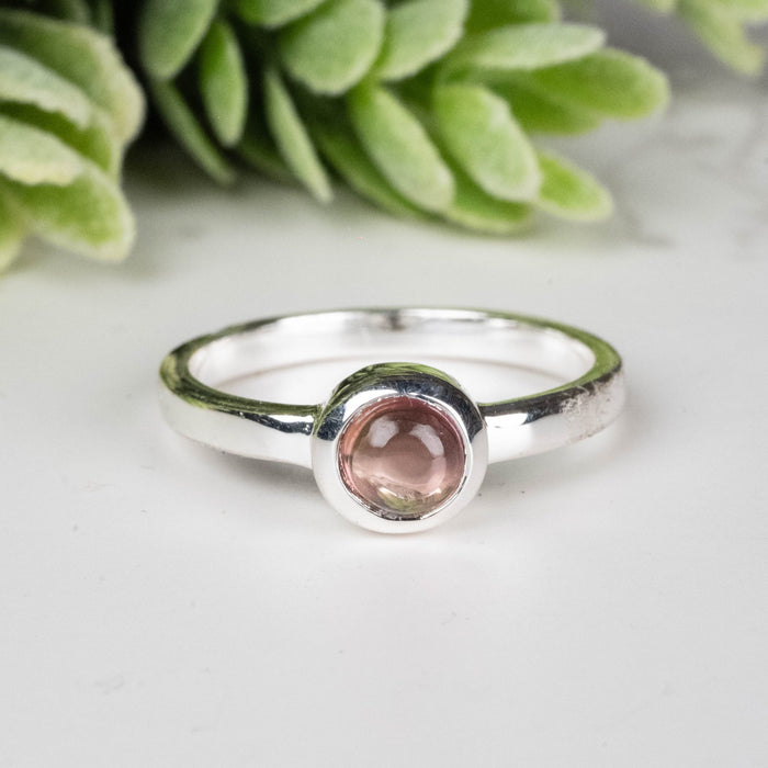 Tourmaline Ring 4.5mm Size 6 - InnerVision Crystals