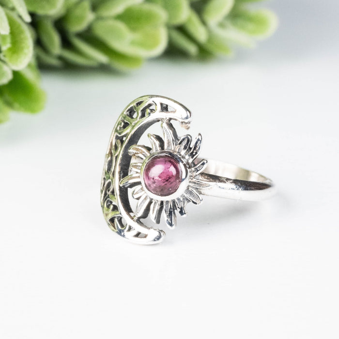 Tourmaline Ring 4.5mm Size 6 - InnerVision Crystals