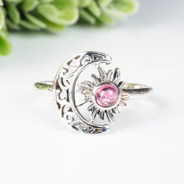 Tourmaline Ring 4.5mm Size 8 - InnerVision Crystals