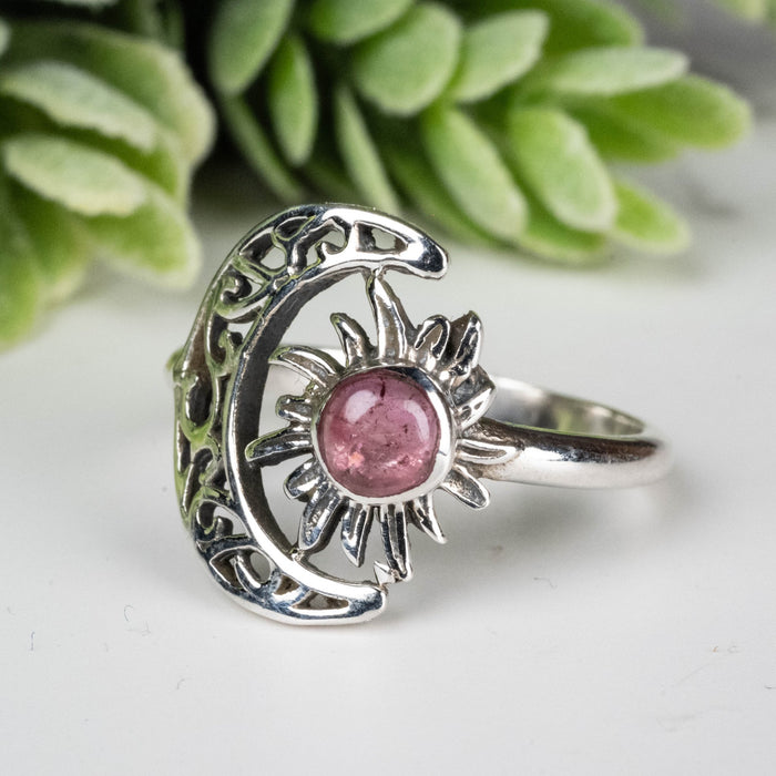 Tourmaline Ring 4mm Size 7 - InnerVision Crystals