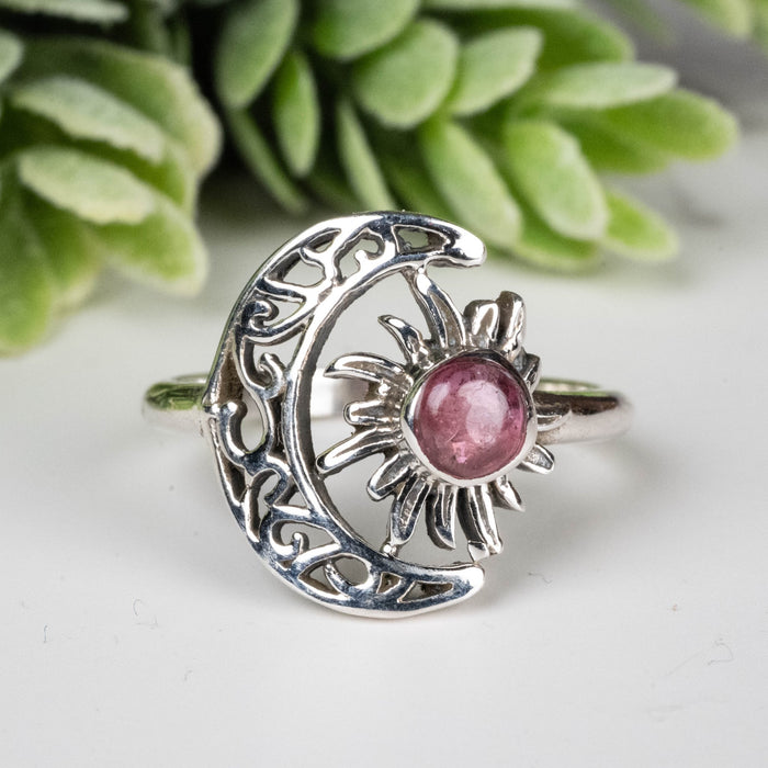 Tourmaline Ring 4mm Size 7 - InnerVision Crystals
