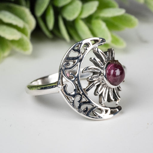 Tourmaline Ring 4mm Size 8 - InnerVision Crystals