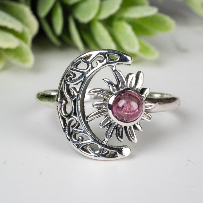 Tourmaline Ring 4mm Size 9 - InnerVision Crystals