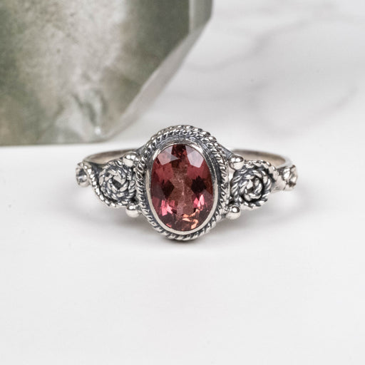 Tourmaline Ring 7x5mm Size 6 - InnerVision Crystals