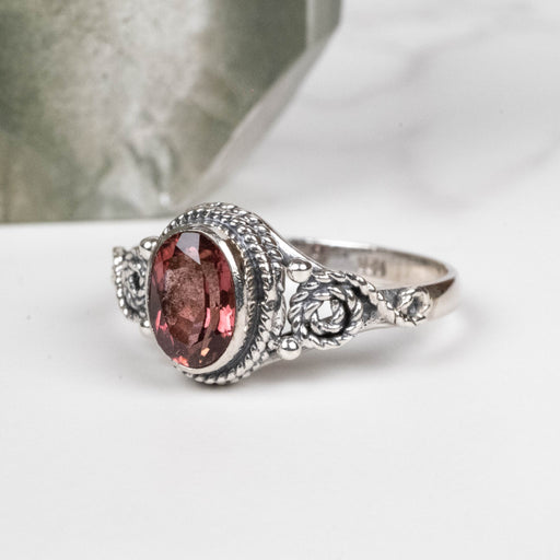 Tourmaline Ring 7x5mm Size 6 - InnerVision Crystals