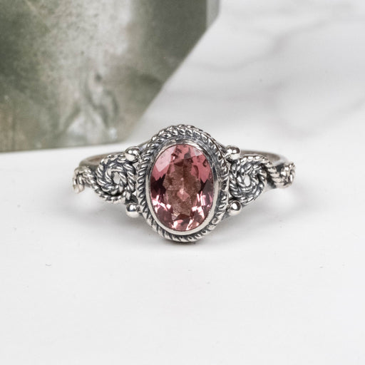 Tourmaline Ring 7x5mm Size 6 - InnerVision Crystals