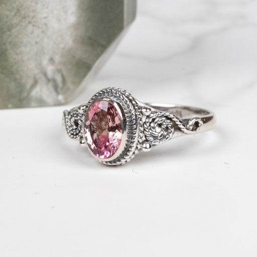 Tourmaline Ring 7x5mm Size 7 - InnerVision Crystals