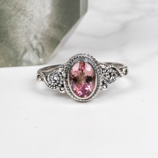 Tourmaline Ring 7x5mm Size 7 - InnerVision Crystals