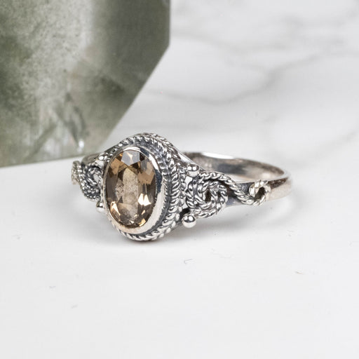 Tourmaline Ring 7x5mm Size 8 - InnerVision Crystals