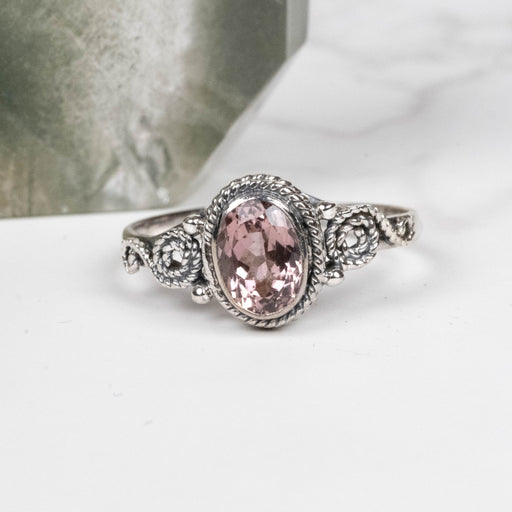 Tourmaline Ring 7x5mm Size 8 - InnerVision Crystals