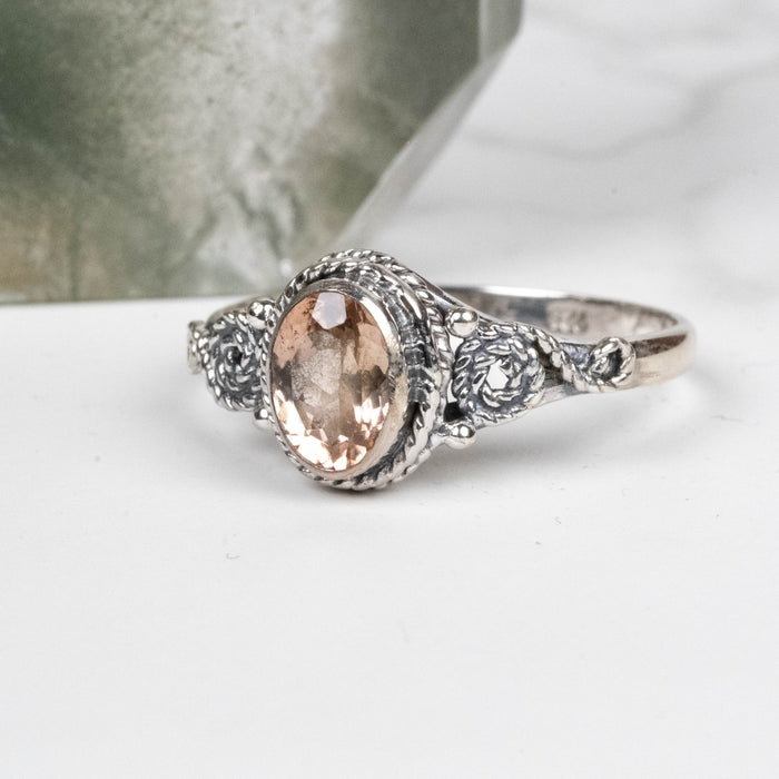 Tourmaline Ring 7x5mm Size 9 - InnerVision Crystals