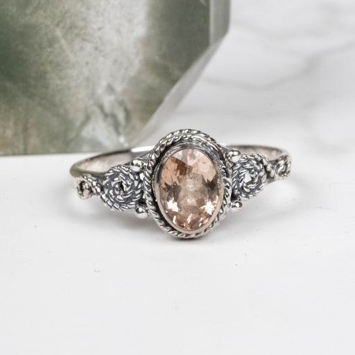 Tourmaline Ring 7x5mm Size 9 - InnerVision Crystals