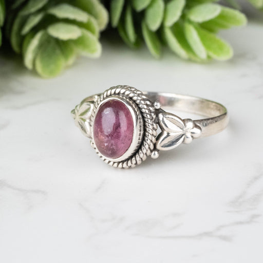 Tourmaline Ring 8x6mm Size 10 - InnerVision Crystals