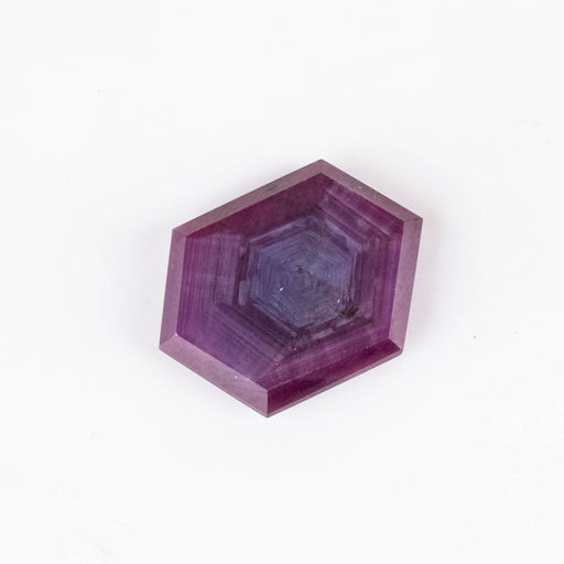 Trapiche Ruby 10.25 ct 15x13mm - InnerVision Crystals
