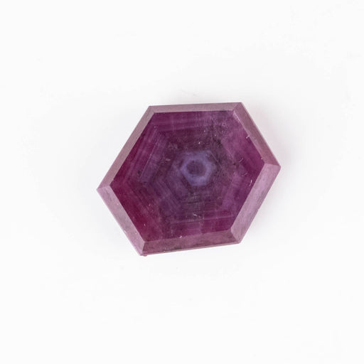Trapiche Ruby 10.65 ct 15x13mm - InnerVision Crystals