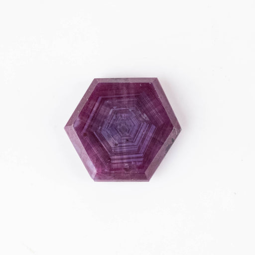 Trapiche Ruby 11 ct 15x15mm - InnerVision Crystals