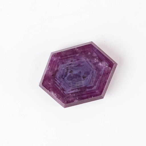 Trapiche Ruby 11.20 ct 14x13mm - InnerVision Crystals
