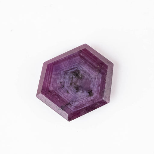 Trapiche Ruby 11.85 ct 16x14mm - InnerVision Crystals