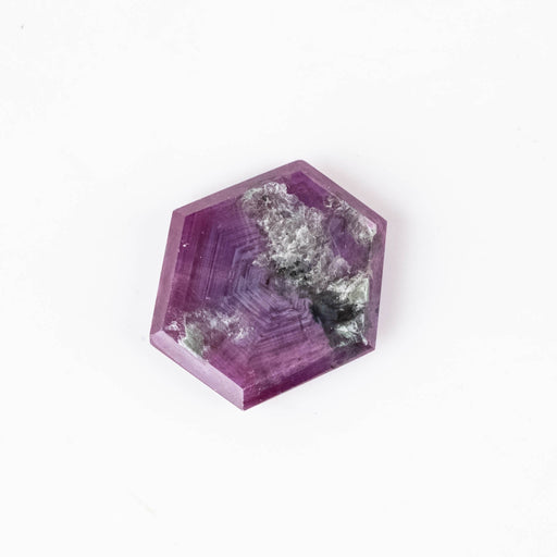 Trapiche Ruby 11.90 ct 16x15mm - InnerVision Crystals