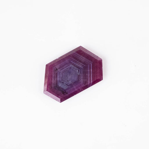 Trapiche Ruby 12.70 ct 19x14mm - InnerVision Crystals