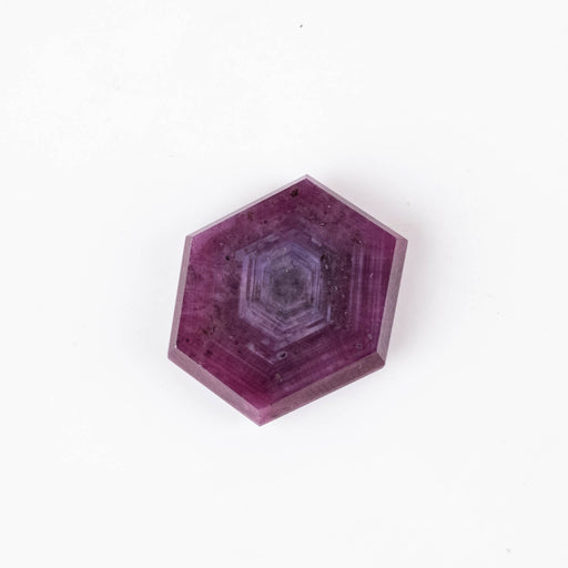 Trapiche Ruby 13.30 ct 16x15mm - InnerVision Crystals