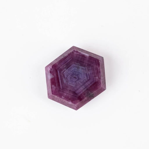 Trapiche Ruby 14.20 ct 15x15mm - InnerVision Crystals