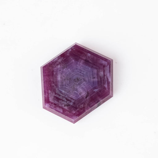 Trapiche Ruby 16.55 ct 18x18mm - InnerVision Crystals