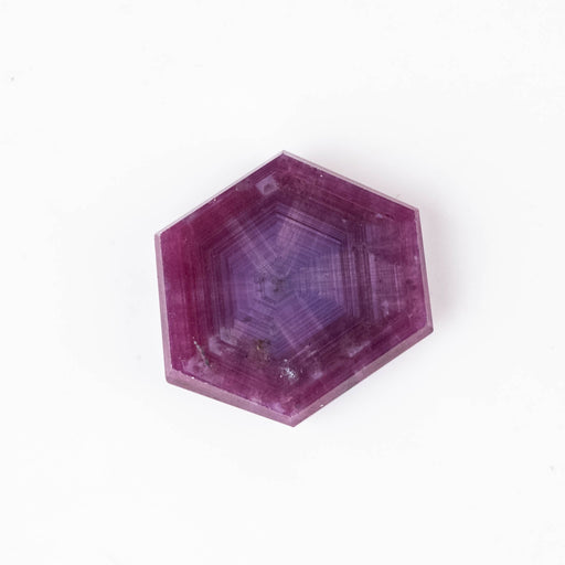 Trapiche Ruby 16.55 ct 18x18mm - InnerVision Crystals