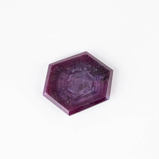Trapiche Ruby 18.40 ct 20x17mm - InnerVision Crystals