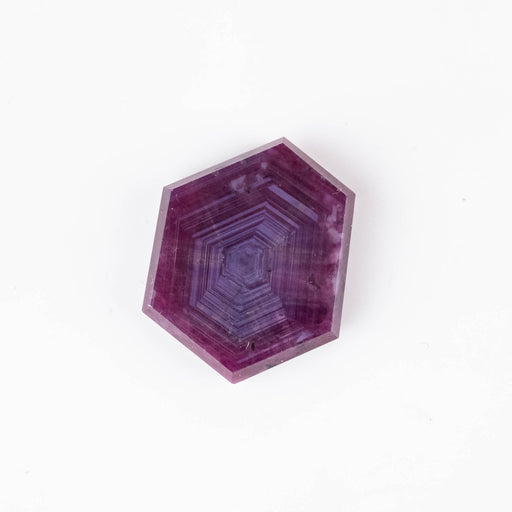 Trapiche Ruby 22.75 ct 20x19mm - InnerVision Crystals