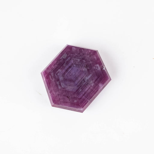Trapiche Ruby 24.40 ct 19x17mm - InnerVision Crystals