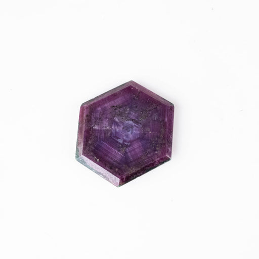 Trapiche Ruby 25.50 ct 24x22mm - InnerVision Crystals