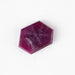Trapiche Ruby 6.40 ct 13x11mm - InnerVision Crystals