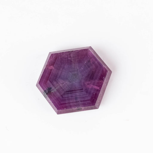 Trapiche Ruby 6.85 ct 12x11mm - InnerVision Crystals