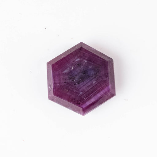 Trapiche Ruby 7.15 ct 12x11mm - InnerVision Crystals