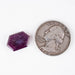 Trapiche Ruby 7.45 ct 13x10mm - InnerVision Crystals