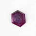 Trapiche Ruby 7.60 ct 15x13mm - InnerVision Crystals