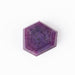 Trapiche Ruby 7.90 ct 12x11mm - InnerVision Crystals