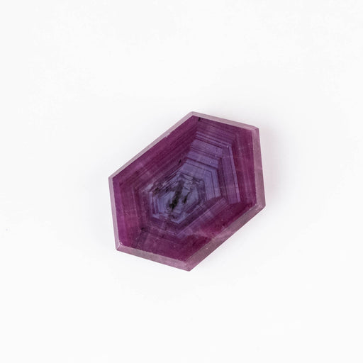 Trapiche Ruby 8.15 ct 14x11mm - InnerVision Crystals