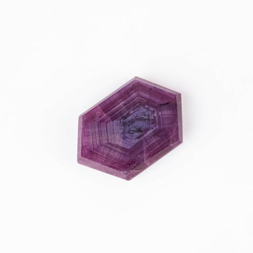Trapiche Ruby 8.15 ct 14x11mm - InnerVision Crystals