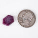 Trapiche Ruby 8.70 ct 14x12mm - InnerVision Crystals