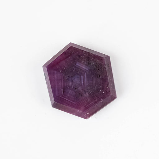 Trapiche Ruby 8.85 ct 14x13mm - InnerVision Crystals
