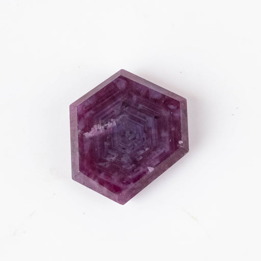 Trapiche Ruby 9.20 ct 13x13mm - InnerVision Crystals